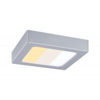 PAULMANN LED Panel Abia 2 White Select soumrakov� a pohybov� �idlo (HF) hranat� 170x170mm 9,5W 2700 - 4000K matn� chrom