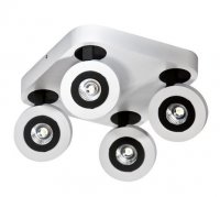 LED N�st�nn�/stropn� p�isazen� sv�tidlo AZzardo Enzo 4KW AZ0674 4x5W 920lm 3000K IP20 21cm b�lo-�ern�