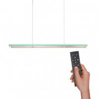 PAUL NEUHAUS LED z�v�sn� sv�tidlo, barva hlin�k, d�lkov� ovlada�, RGB, CCT, pam� 2700-5000K