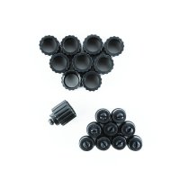 Koncov� �epi�ka, �ern�, balen� po 10 ks, pro sami�� konektor