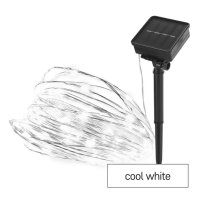 EMOS LED nano �et�z se sol�rn�m panelem, 12 m, venkovn� i vnit�n�, studen� b�l�, �asova� D3ZC01