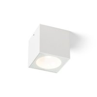 RENDL SENZA SQ stropn� b�l� �ir� sklo 230V LED 6W IP65 3000K R13624