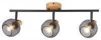 Rabalux bodové svítidlo Grendel E14 3x MAX 40W buk 3129 Rabalux bodové svítidlo Grendel E14 3x MAX 40W buk 3129
