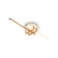 BRILONER Tinka stropn� sv�tidlo 78x16 cm - 18W, 2000lm, LED, tepl� b�l�, k�vov� 3953024