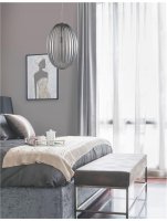 NOVA LUCE závěsné svítidlo HECTOR chromovaný kov kouřové šedé sklo E27 1x12W 230V IP20 bez žárovky 9190031 NOVA LUCE závěsné svítidlo HECTOR chromovaný kov kouřové šedé sklo E27 1x12W 230V IP20 bez žárovky 9190031