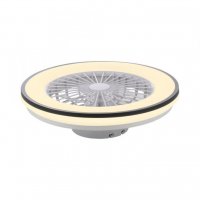 JUST LIGHT LED stropn� ventil�tor CCT RGB zm�na barev d�lkov� ovlada� RGB/2700-6500K