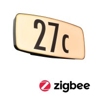 PAULMANN LED domovn� ��slo a sv�tidlo Smart Home Zigbee Sheera soumrakov� senzor nel�k� hmyz IP44 276x73mm CCT 6,5W 230V antracit um�l� hmota