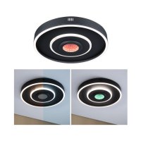 PAULMANN LED stropn� sv�tidlo Spaceglow RGB+ 230V 22W �ern� mat