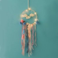 ACA Lighting d�tsk� z�v�sn� lampi�kal LAPA� SN�, 10 mini LED na baterie (2xCR2032), tepl� b�l�, IP20, pr.20x70cm, �ir� kabel F07101629