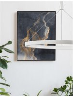 NOVA LUCE závěsné svítidlo EMPATIA bílý hliník a akryl LED 60W 230V 3000K IP20 stmívatelné 9172735 NOVA LUCE závěsné svítidlo EMPATIA bílý hliník a akryl LED 60W 230V 3000K IP20 stmívatelné 9172735