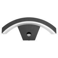 Ecolite SMD venk.sv. v� senz, 8W,500lm,4000K, IP44,antracit Z1107/PIR-CR