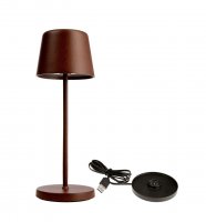 Deko-Light nabíjecí svítidlo - sada Canis Mini rezavá + nabíjecí základna 620206 Deko-Light nabíjecí svítidlo - sada Canis Mini rezavá + nabíjecí základna 620206