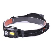 Solight LED �elov� nab�jec� sv�tilna, 3W + COB,150 + 60lm, Li-Ion WN30