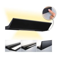 PAULMANN LED n�st�nn� sv�tidlo 3-krokov�-stm�vateln� Ranva 2700K / 230V 13 / 1x2W stm�vateln� �ern� mat