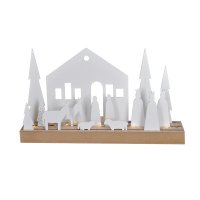 Solight LED zimn� vesni�ka, modul�rn�, 14 prvk�, 10x LED, 2x AAA 1V253