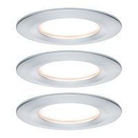 Paulmann vestavné svítidlo LED Coin Slim IP44 kruhové 6,8W hliník 3ks sada stmívatelné 939.01 P 93901 Paulmann vestavné svítidlo LED Coin Slim IP44 kruhové 6,8W hliník 3ks sada stmívatelné 939.01 P 93901