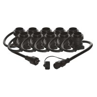 EMOS Spojovac� sv�teln� �et�z na 10 ��rovek E27 bez p��vodu, 7,35 m, venkovn� i vnit�n� DCPZ02