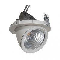NBB GIMBAL LED COB DOWNLIGHT 20W/940 24� CRI90+ pr.145x120mm IP20 253424035