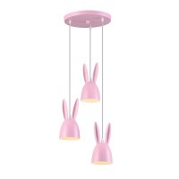 ACA Lighting d�tsk� z�v�sn� sv�tidlo 3XE27 r��ov� META D35XH100CM BUNNY ZM73P35P