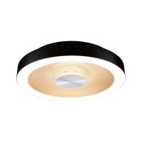 PAULMANN LED stropn� sv�tidlo Volea IP44 3000K / 230V 3,5 / 13W stm�vateln� �ern�/zlat�