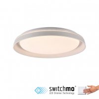 JUST LIGHT LED stropní svítidlo bílé jednoduchý nadčasový design krokově stmívatelné 3000K LD 14368-16 JUST LIGHT LED stropní svítidlo bílé jednoduchý nadčasový design krokově stmívatelné 3000K LD 14368-16