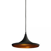 AZzardo AZ1407 závěsné svítidlo Chink černá/zlatá E27 1x 40W hliník AZzardo AZ1407 závěsné svítidlo Chink černá/zlatá E27 1x 40W hliník