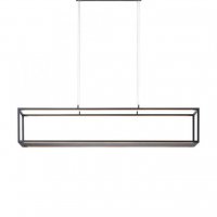 PAUL NEUHAUS LED z�v�sn� sv�tidlo, �ern�, 4-ramenn�, dimmer, do interi�ru 3000K