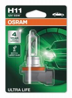 OSRAM H11 12V 55W PGJ19-2 ULTRA LIFE 4 roky z�ruka 1ks blistr 64211ULT-01B