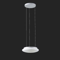 OSMONT SAT67427 SATURN LE1 z�v�sn� sklen�n� sv�tidlo st��brn� / b�l� IP20 3000 K 16W LED