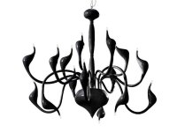 AZzardo SNAKE z�v�sn� sv�tidlo 15x G4 20W 12V bez zdroje 85cm IP20, �ern�