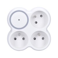 Solight p�ep�ov� ochrana do z�suvky, 570J, 3 z�suvky PO29