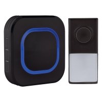 Solight bezdr�tov� zvonek, do z�suvky, 250m, �ern�, learning code 1L49B