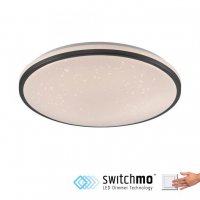 JUST LIGHT LED stropní svítidlo průměr 49cm černé hvězdné nebe krokově stmívatelné 3000K LD 14295-18 JUST LIGHT LED stropní svítidlo průměr 49cm černé hvězdné nebe krokově stmívatelné 3000K LD 14295-18