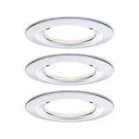 PAULMANN Vestavn� sv�tidlo LED Nova kruhov� 3x6,5W GU10 chrom nev�klopn� 934.45 P 93445