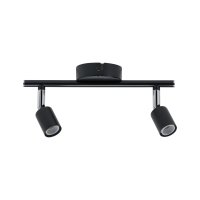 PAULMANN Bodov� sv�tidlo Carolina 2-ramenn� IP44 GU10 antracit bez zdroje sv�tla 667.51