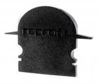 Light Impressions Reprofil koncovka R-ET-02-15 sada 2 ks �ern� 30 mm 979652
