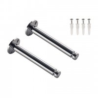 BIG WHITE STROPN� VODIC� Z�V�S, pro n�zkonap�ov� lanov� syst�m, chrom, 2 ks, 16,2�cm, s vodic� kladkou 186642