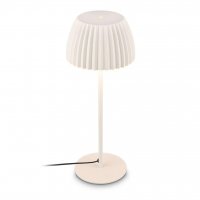 BRILONER Loca stoln� lampa - 8W, 800lm, LED, dotykov� vyp�na�, stm�vateln�, tepl� b�l�, starob�l� 7625016