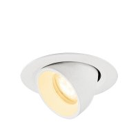 BIG WHITE (SLV) NUMINOS GIMBLE XS Stropn� vestavn� sv�tidlo, 3000 K, 55�, IP20, kulat�, b�l� 1010060