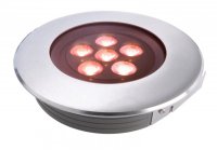 Light Impressions Deko-Light zemn� sv�tidlo Flat I RGB 24V DC 17,00 W 510 lm st��brn� 100116