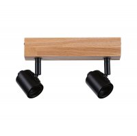 PAULMANN Stropn� bodov� sv�tidlo Arvid E27 230V max. 2x20W stm�vateln� �ern�