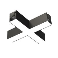 SLC LED sv�tidlo Click 349 X-spojka �ern� 1800-1950lm 3000/4000K Ra80 DALI IP20