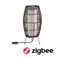 PAULMANN Plug & Shine LED sv�teln� objekt Smart Home Zigbee Basket IP44 RGBW 3,2W �ern� 947.54