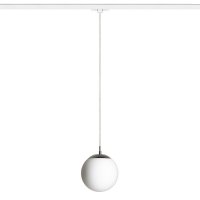 RENDL LUNA 20 pro t��okr. li�tu op�lov� sklo/chrom 230V E27 15W R13967