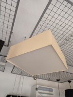 V�PRODEJ VZORKU Z�v�sn� sv�tidlo l�tkov� 55x55x20cm 3x E27