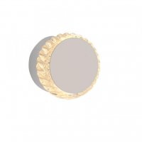 JUST LIGHT LED n�st�nn� sv�tidlo b�l� k�i���lov� okraj kruhov� 3000K tepl� b�l� velmi dekorativn� 3000K LD 18700-16