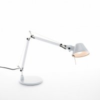 Artemide Tolomeo Micro stoln� lampa - leskl� b�l� - t�lo lampy + z�kladna 0011820A