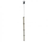 LED Z�v�sn� sv�tidlo AZzardo Bamboo 4 pendant white AZ1902 96W 8160lm 3000K IP20 b�l� stm�vateln�