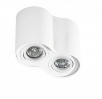 Stropn� bodov� p�isazen� sv�tidlo AZzardo Bross 2 white AZ0859 GU10 2x50W IP20 17cm b�l�