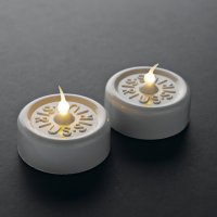 LED svíčky 2set - bílá LED svíčky 2set - bílá